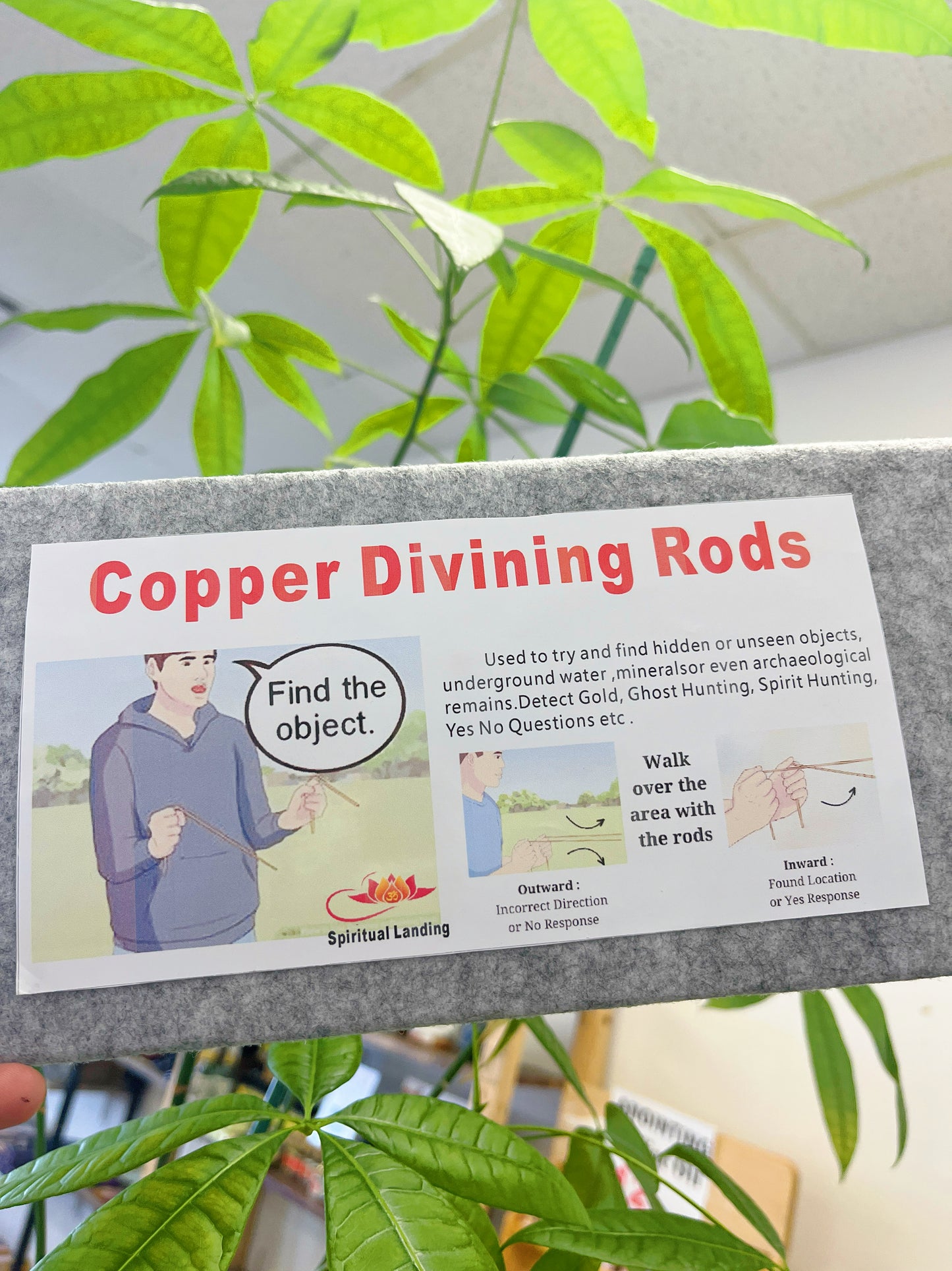 Dowsing Rod copper divining rods