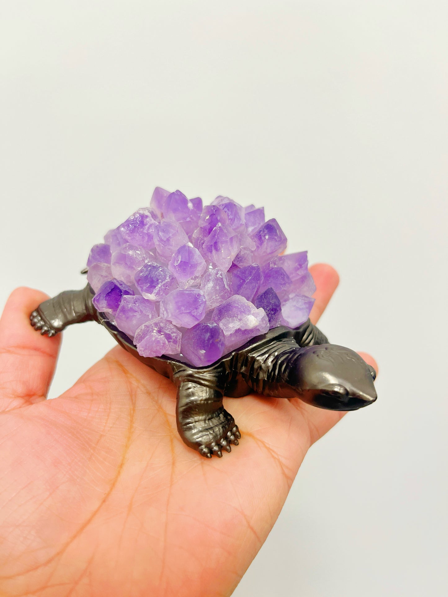 Amethyst Turtle Handmade