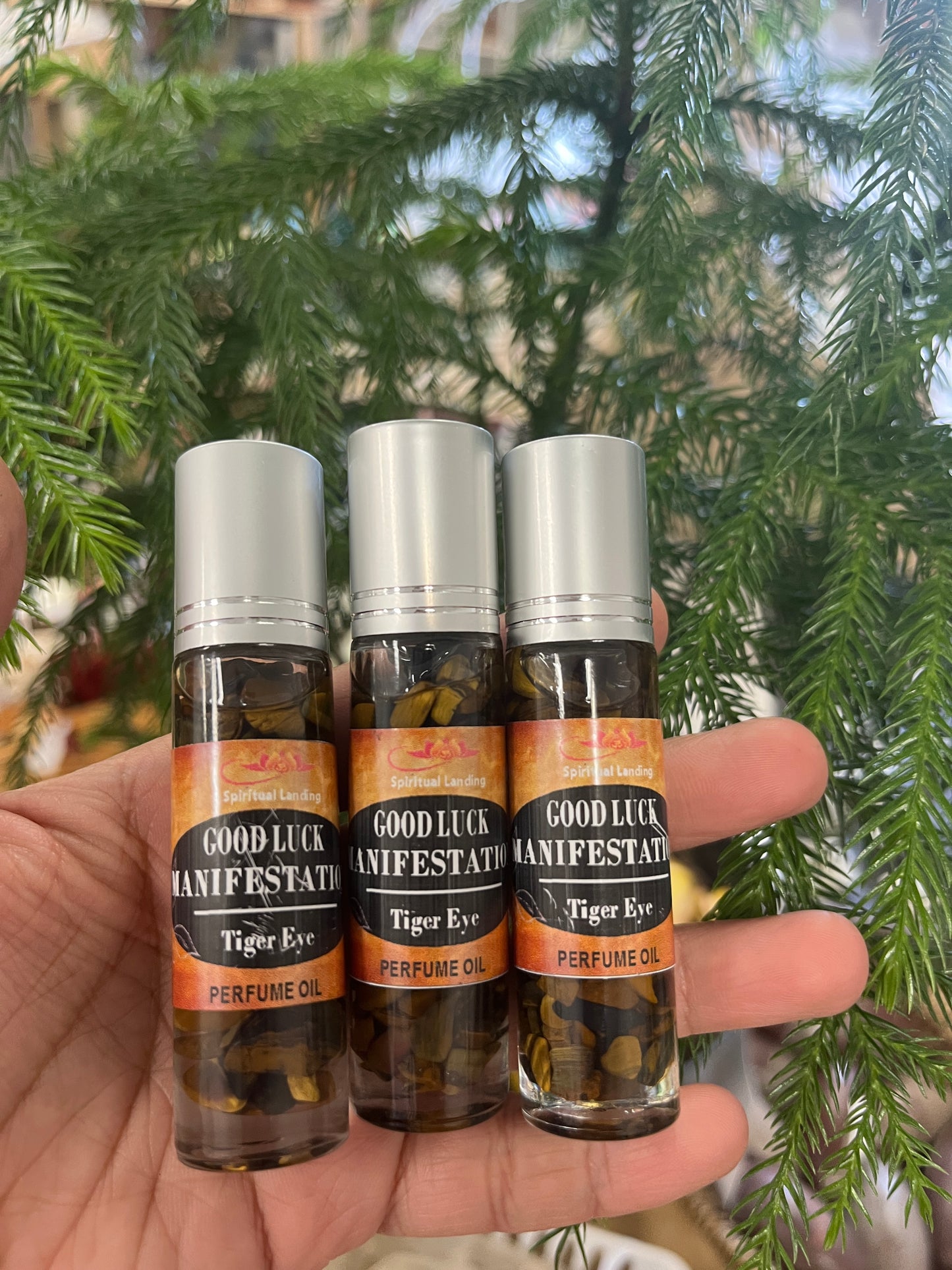 Crystals Intentions Roll On Oil