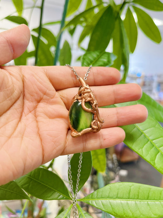 Handmade Gaia eye Necklace