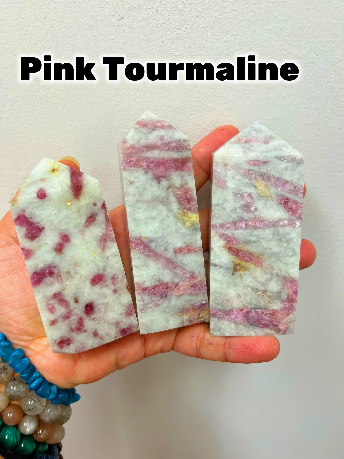 Pink Tourmaline Tower