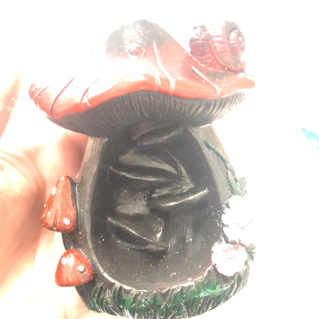 Pumpkin and Mushroom Backflow Burners