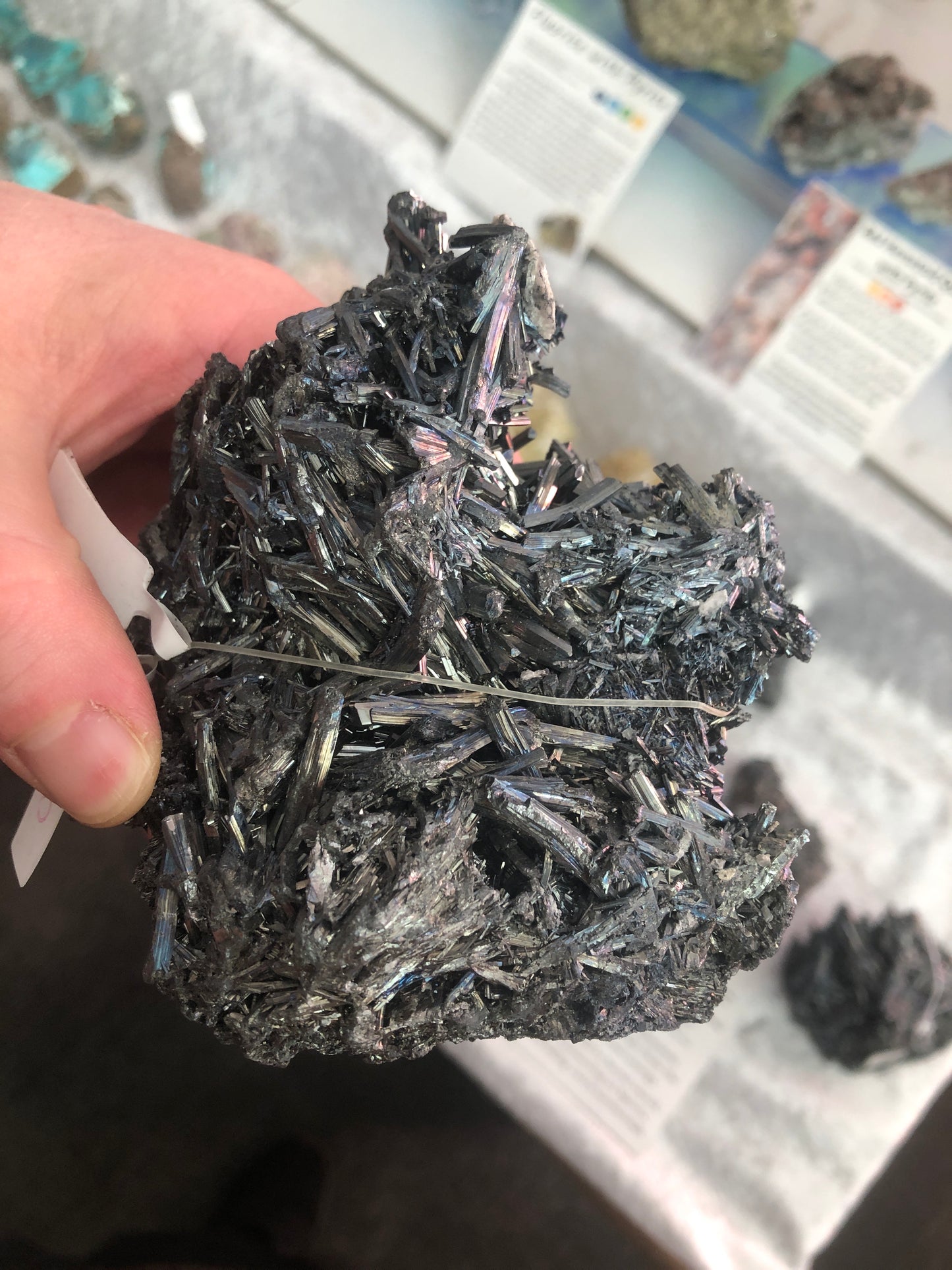 Stibnite Clusters