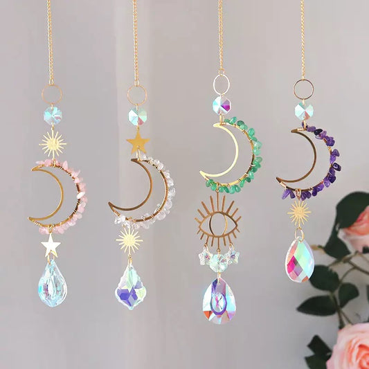 Moon Crystal Sun Catcher