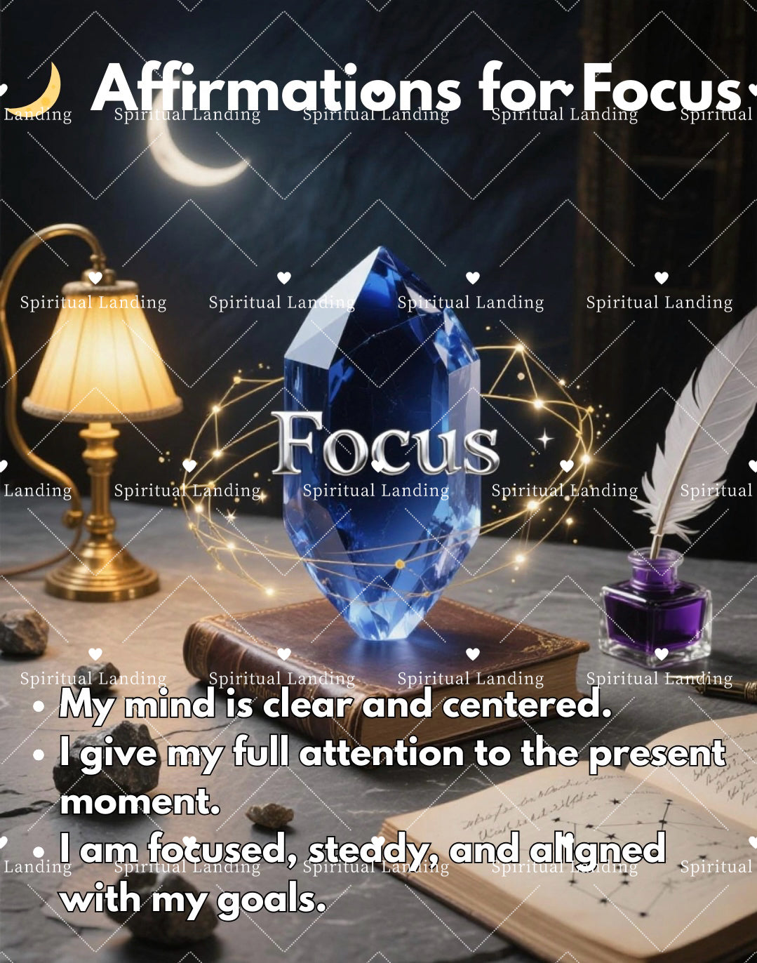 Focus and Productivity Crystal Kit