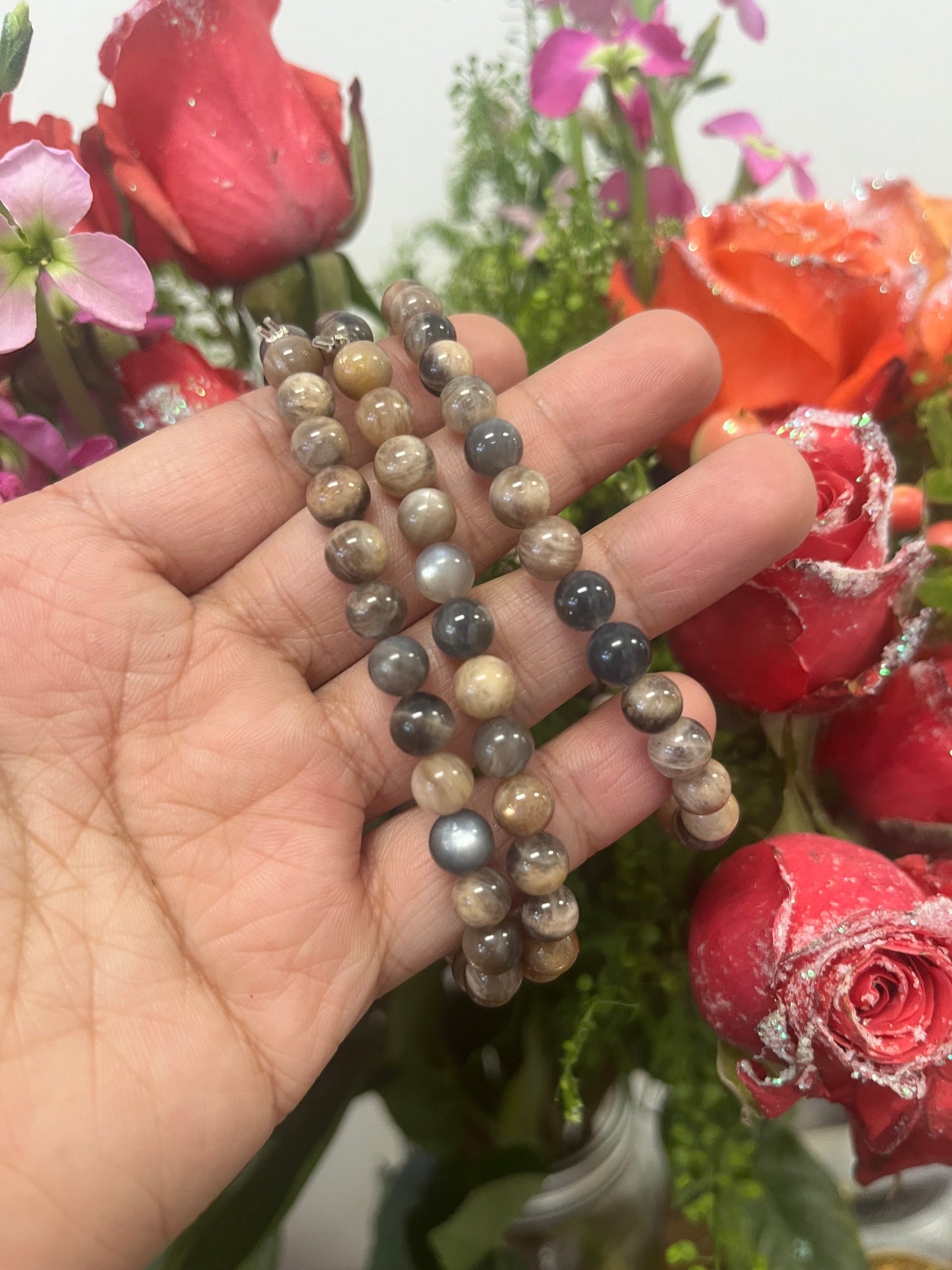 Black Moonstone Bracelet