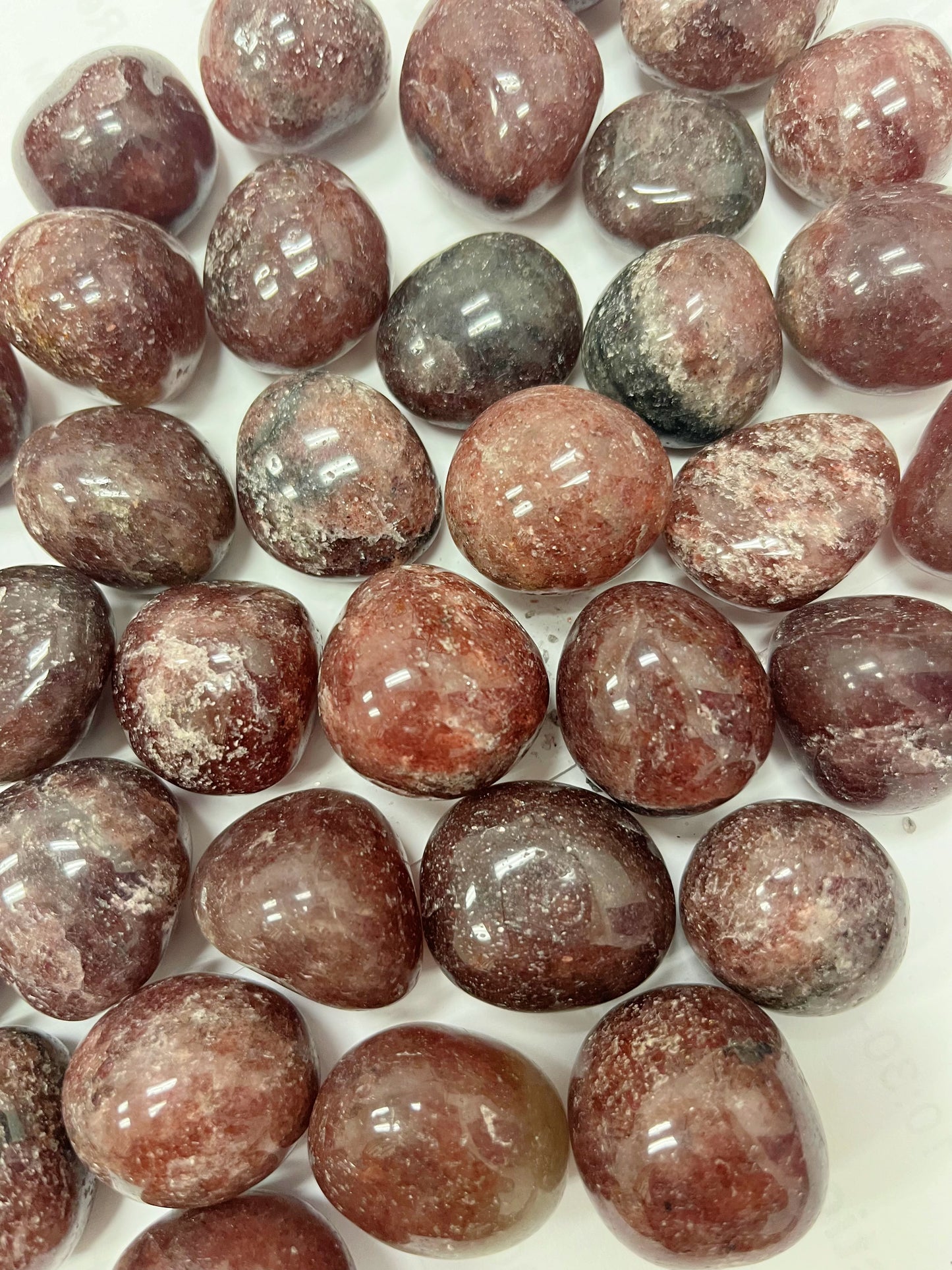 Strawberry Quartz Tumbled