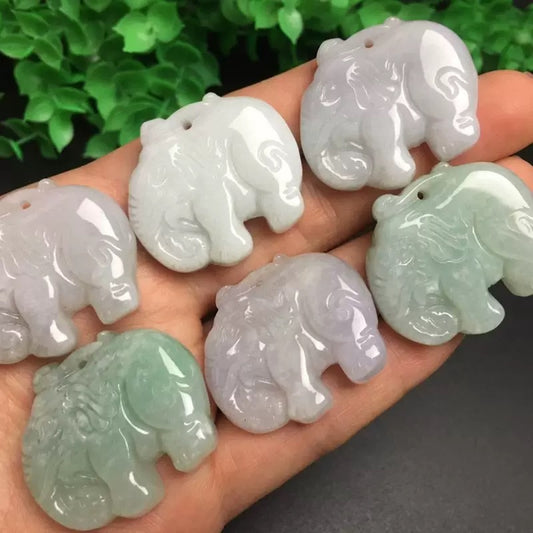 Jade Elephant Necklace