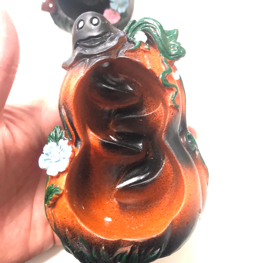 Pumpkin and Mushroom Backflow Burners