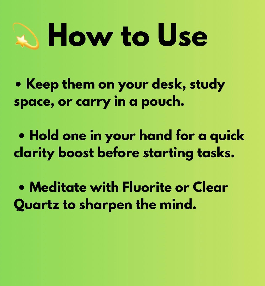 Focus and Productivity Crystal Kit