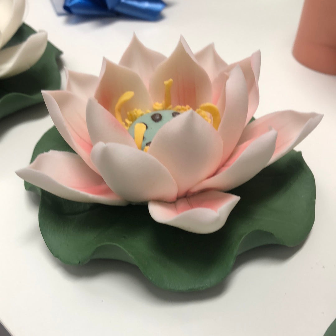 Ceramic Lotus Flower Incense Holder