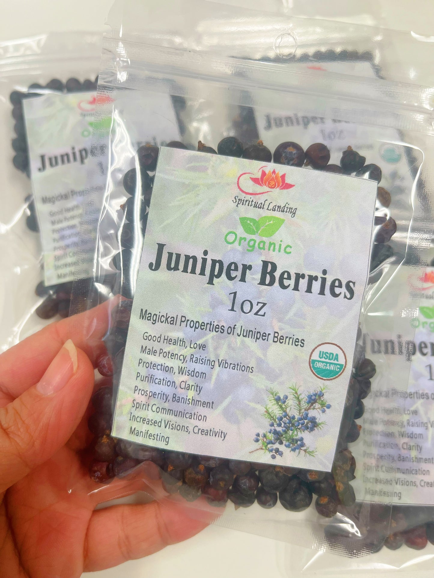 Juniper Berries Organic 1 oz
