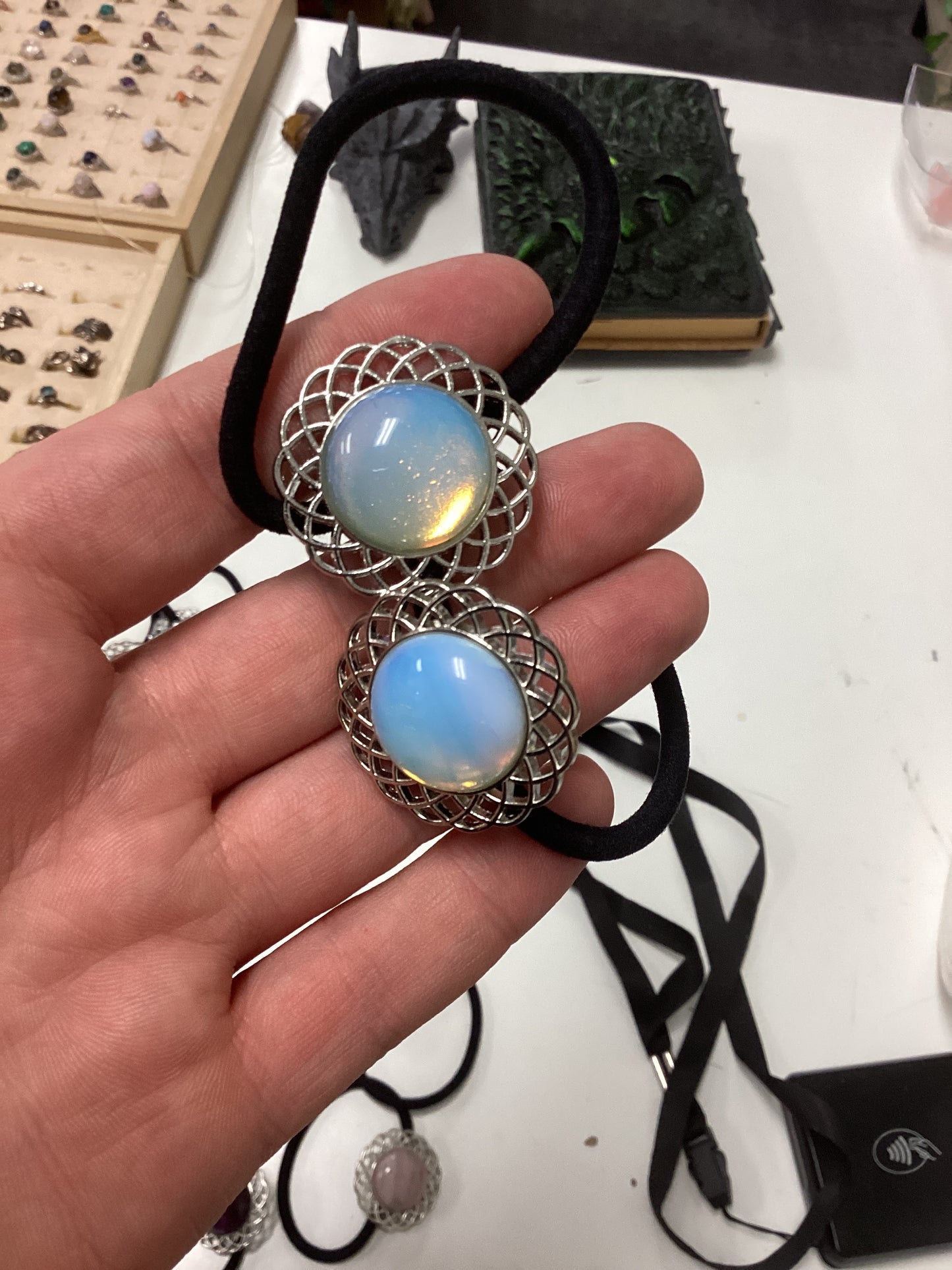 Crystal Hair Ties