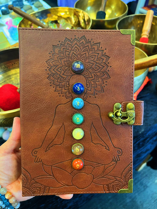 Chakra Leather Journals