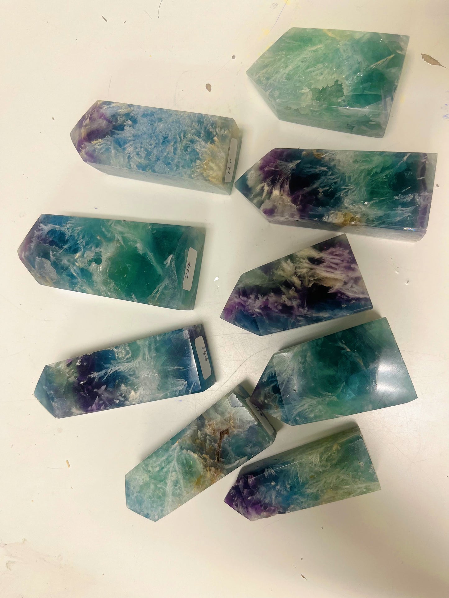 Feather Fluorite Towers