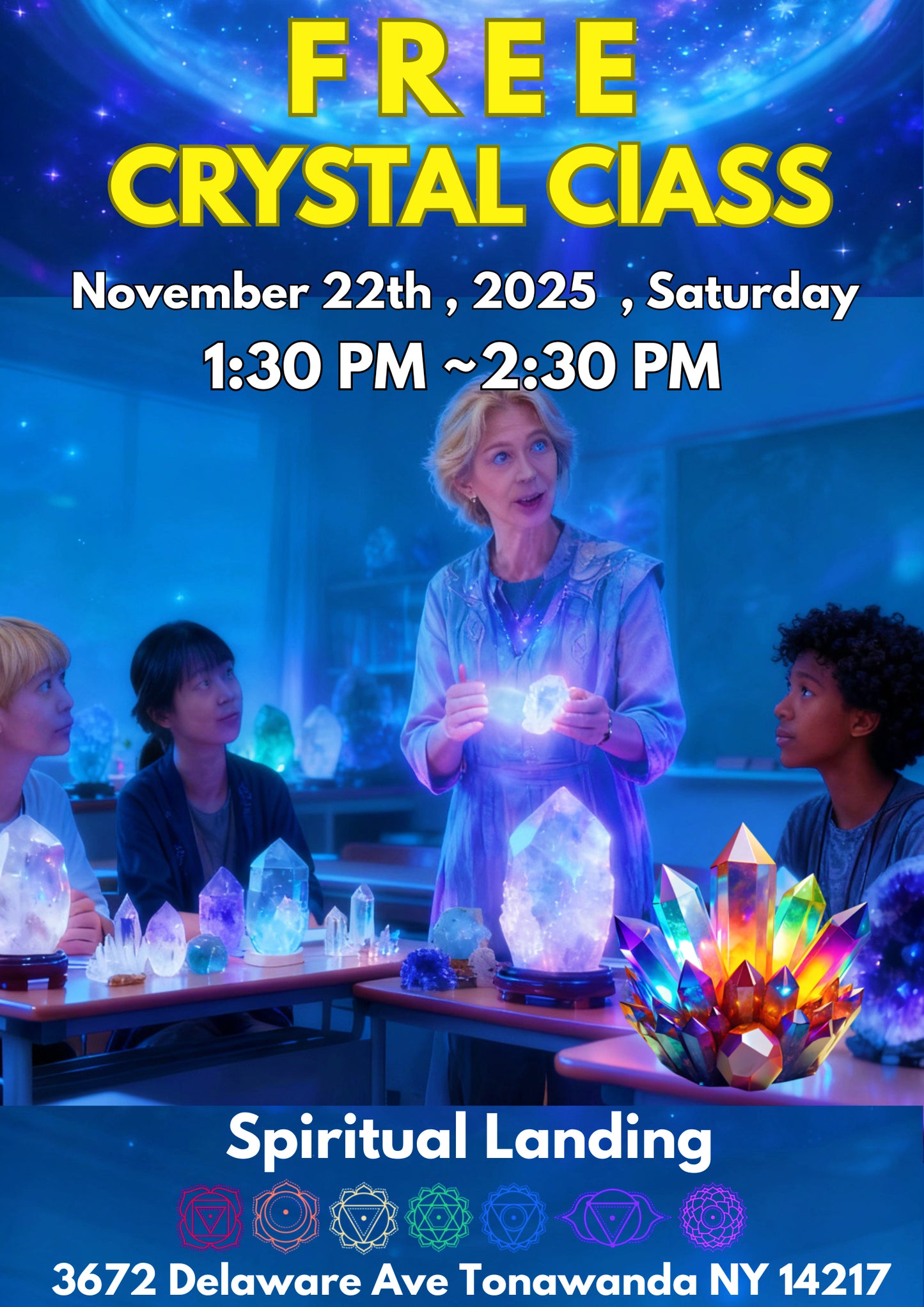 FREE Crystal Classes