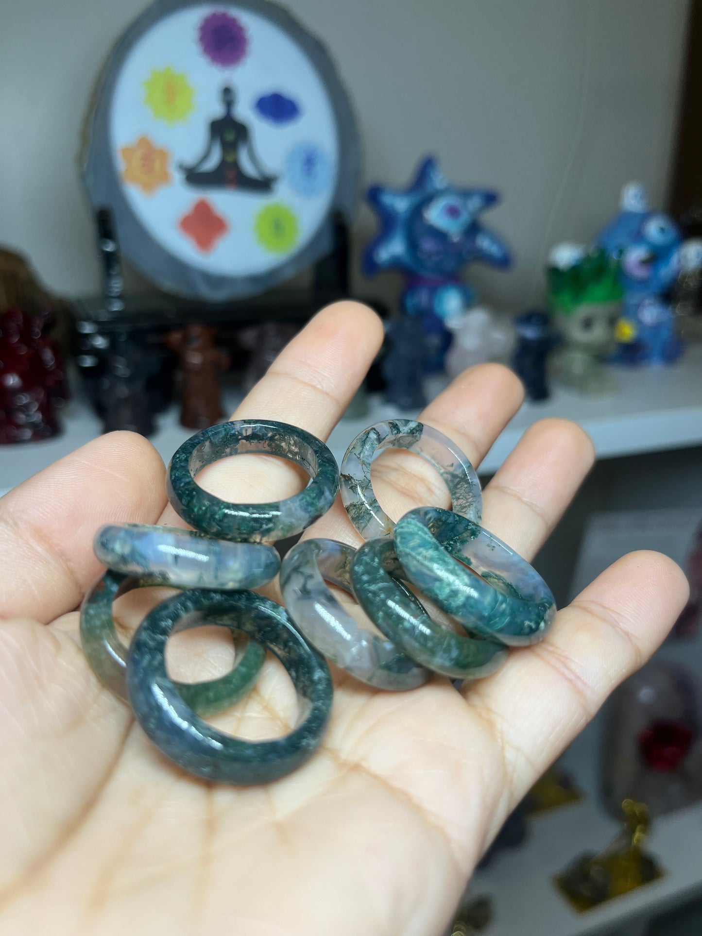 Solid Gemstone Ring