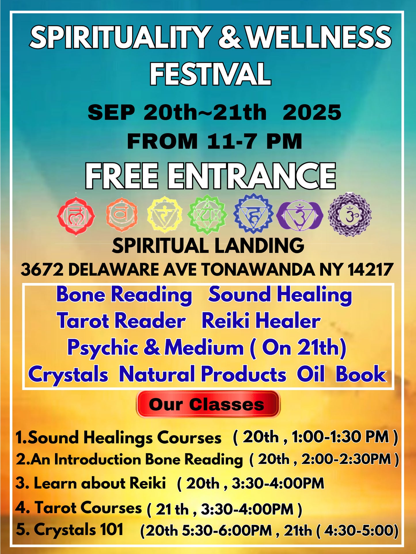 Ticket for Spirituality & Wellness Festival