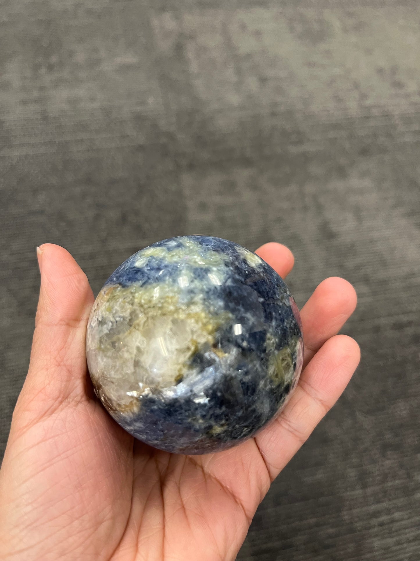 Brazilian Blue Kyanite Sphere