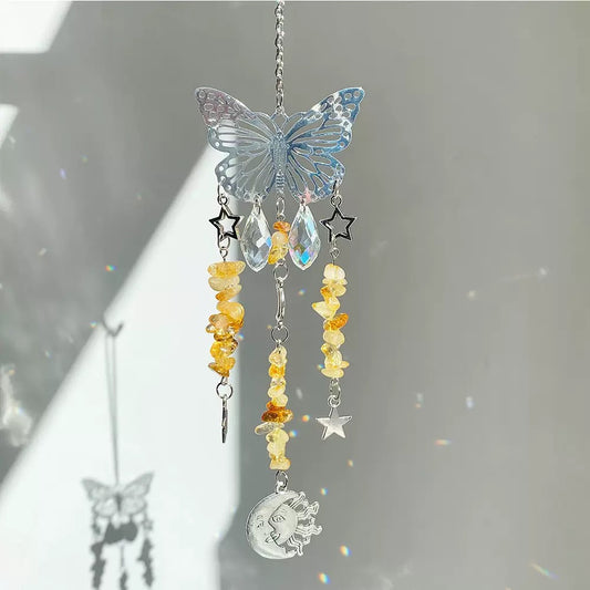 Butterfly Crystal Sun Catcher