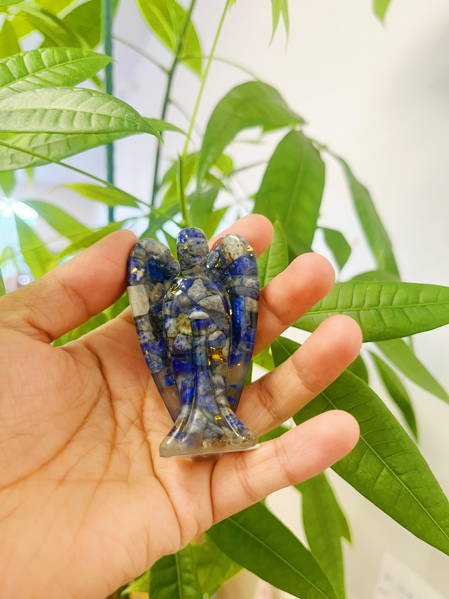 Angel Resin Chip Carvings