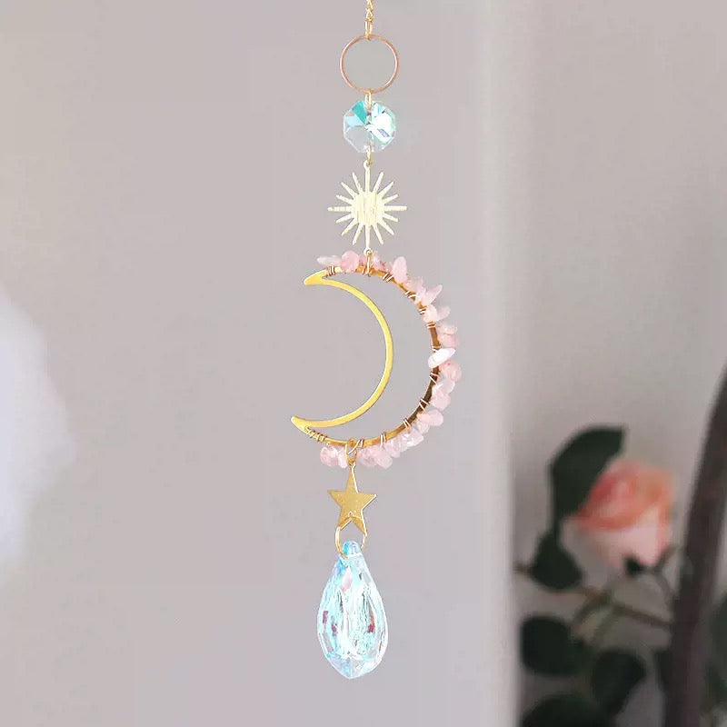 Moon Crystal Sun Catcher
