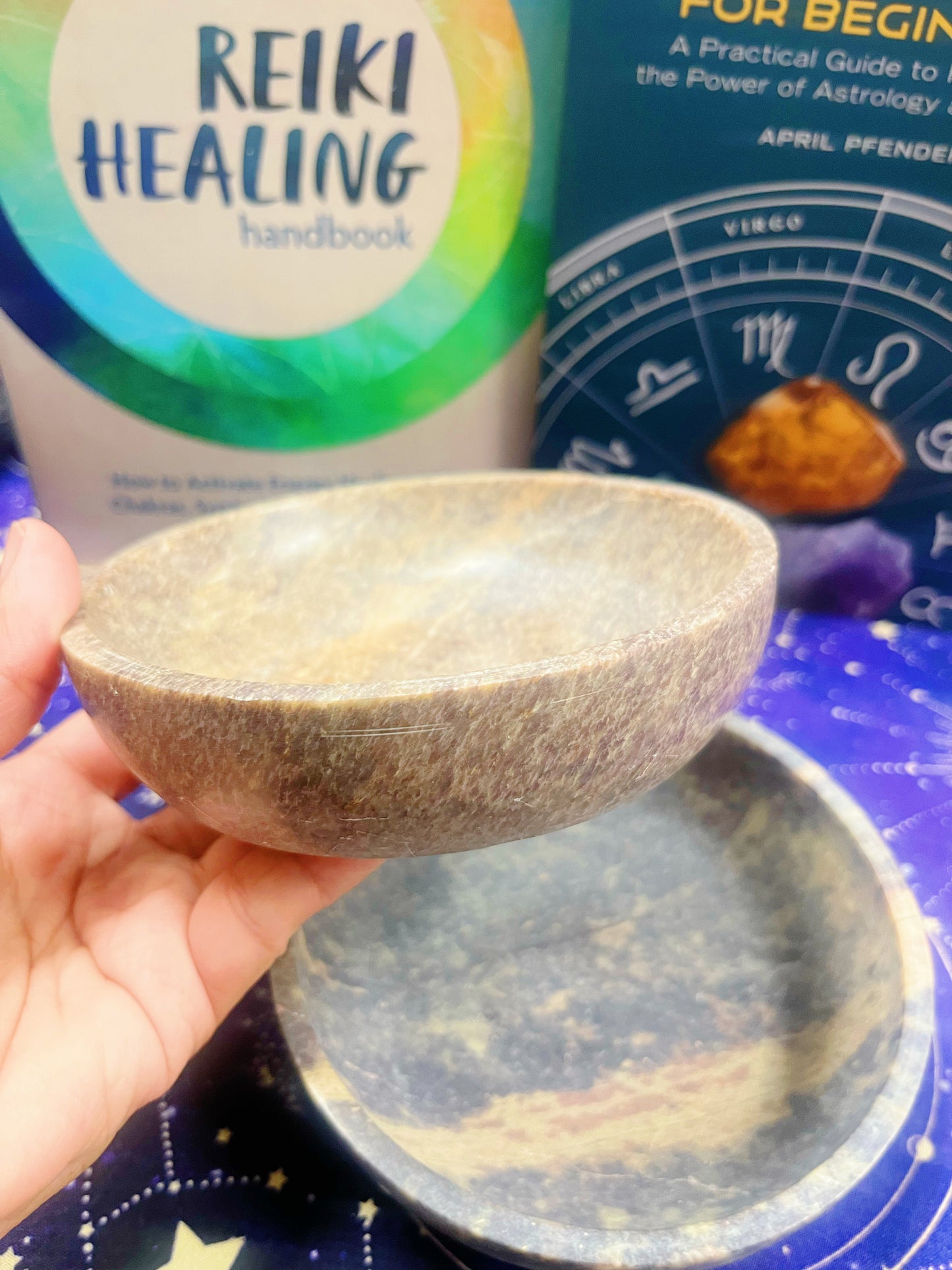 Soap Stone Smudge Bowl 5”