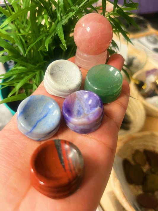 Crystal Sphere Stands