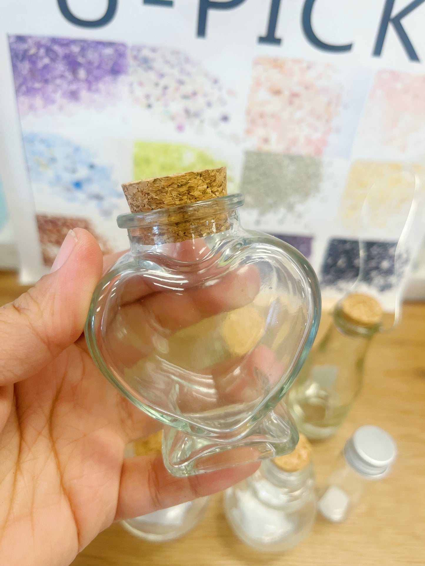 U Pick Crystal Bottles
