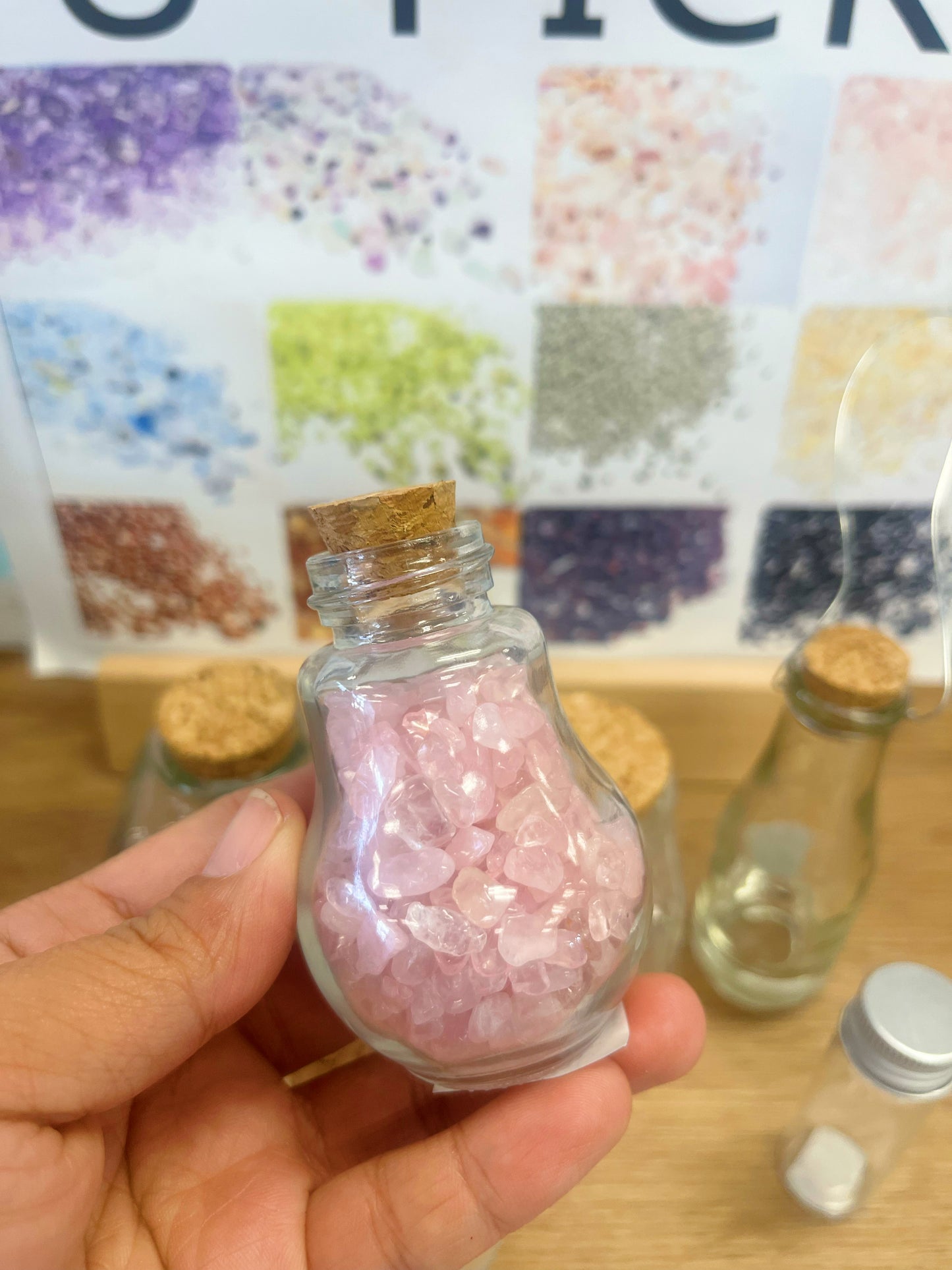 U Pick Crystal Bottles