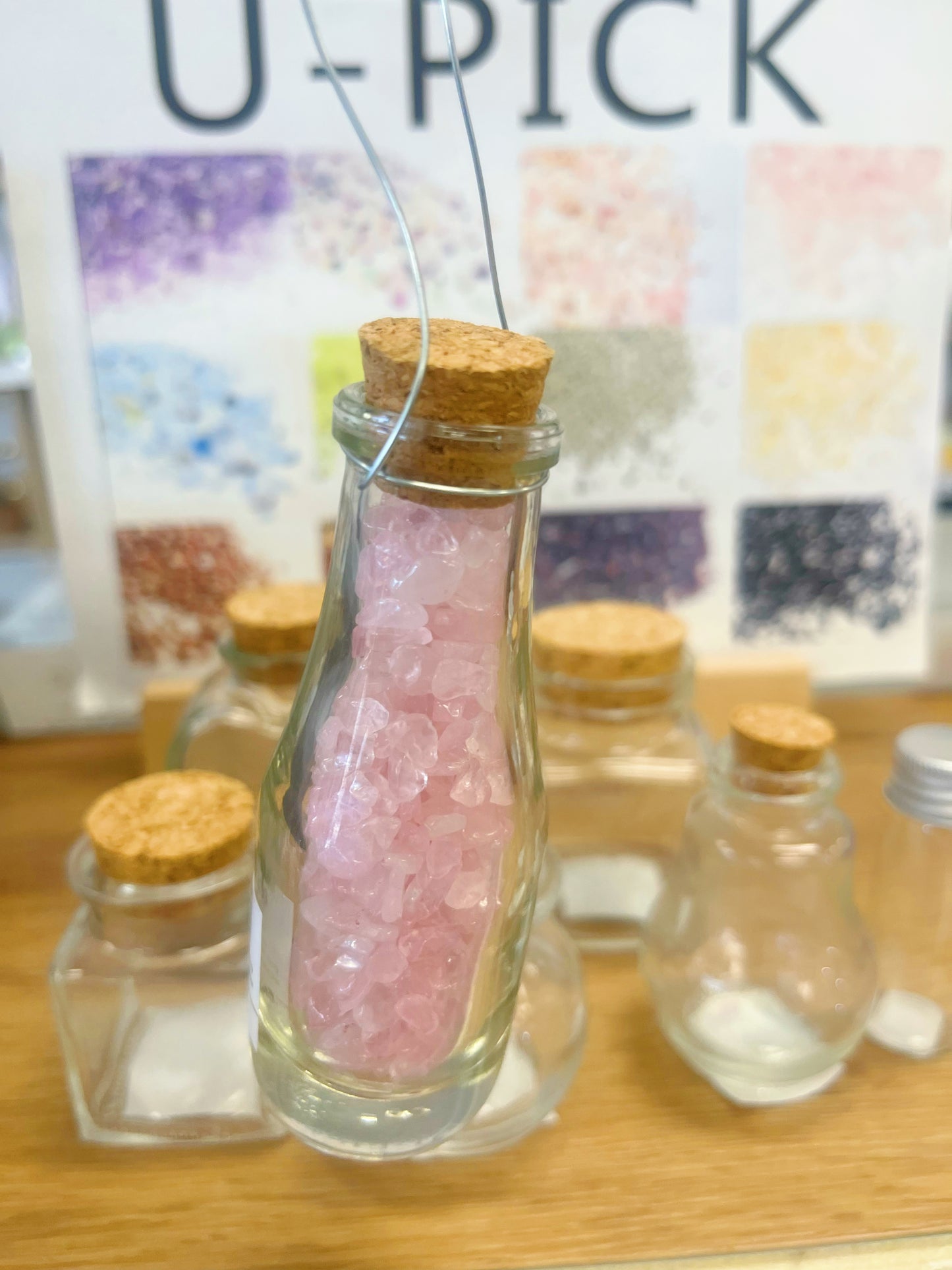 U Pick Crystal Bottles