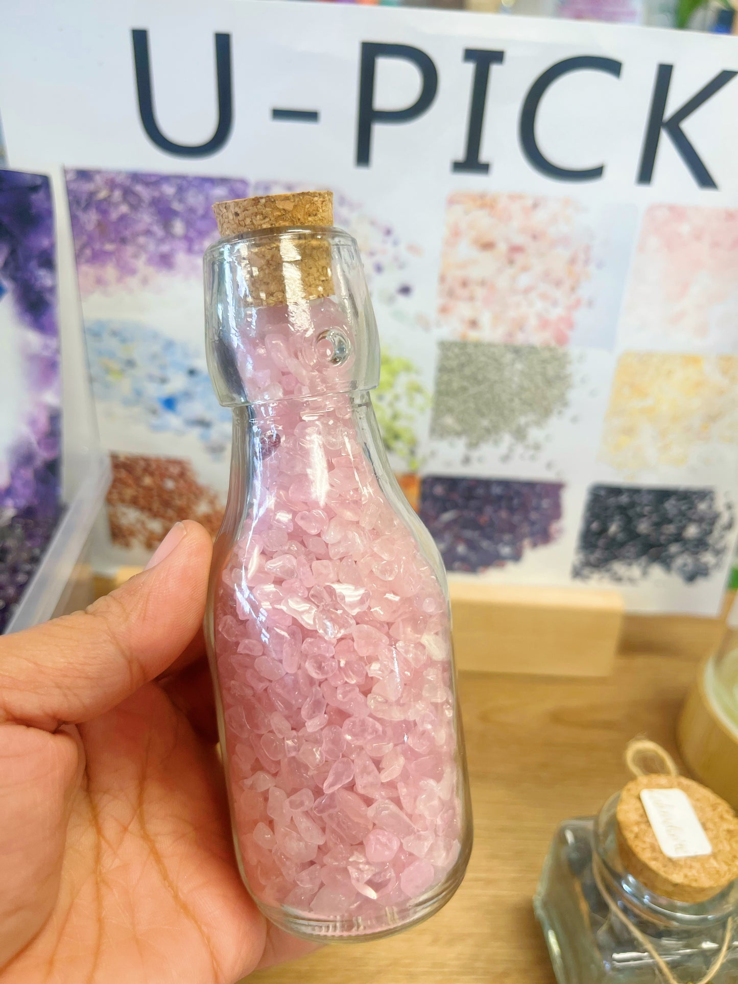 U Pick Crystal Bottles