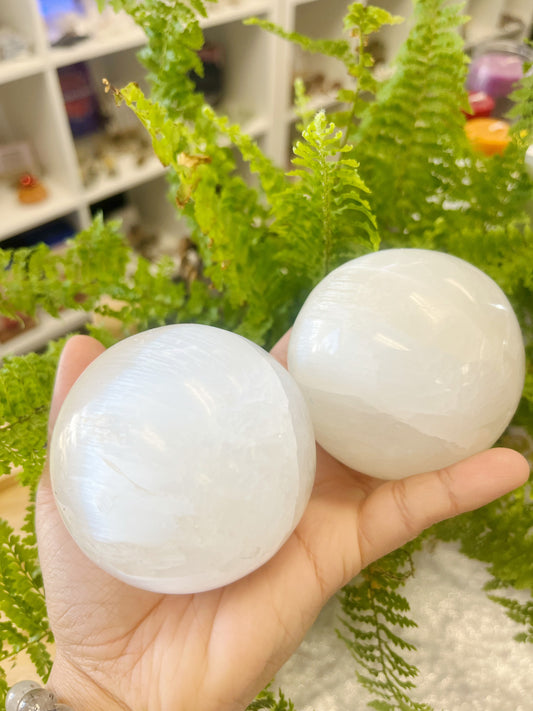 Selenite Sphere