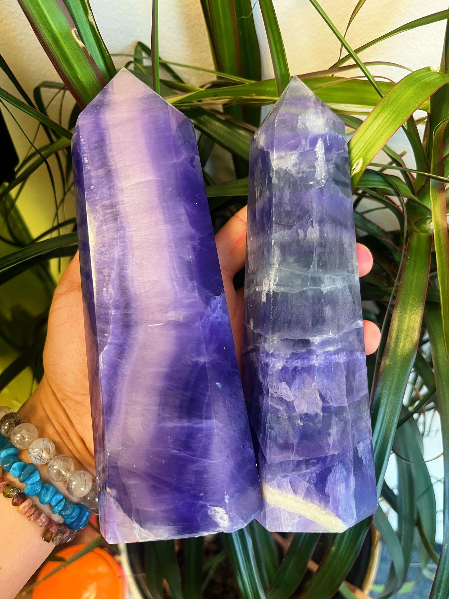 Purple Fluorite Tower