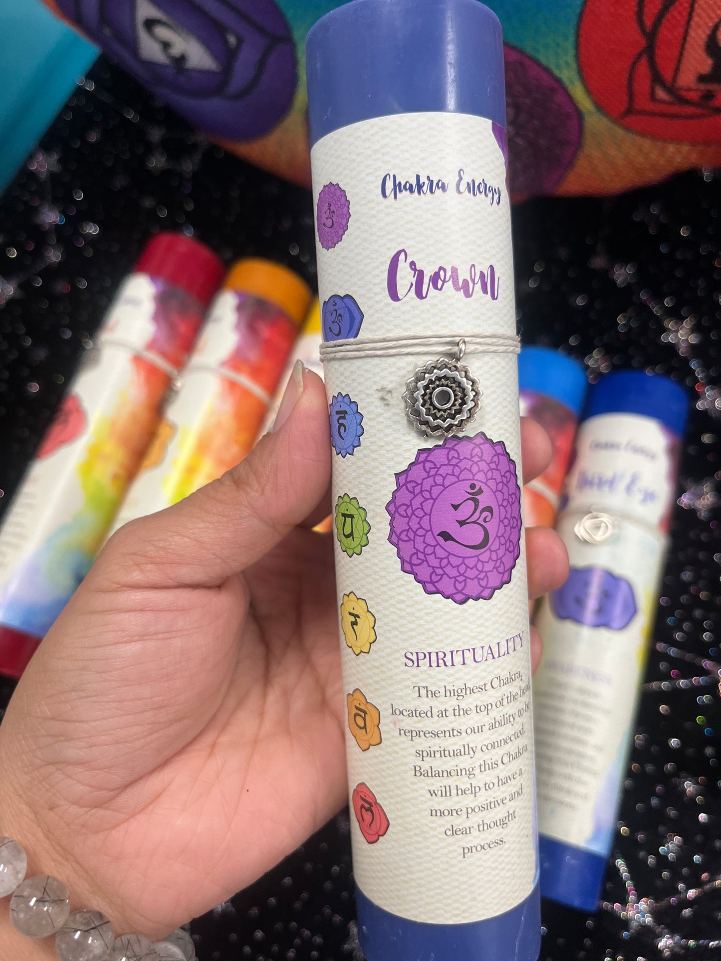 Chakra Pillar Candles
