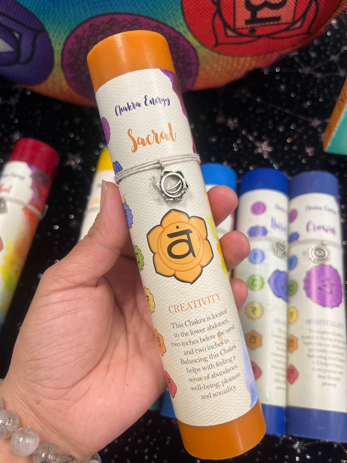 Chakra Pillar Candles
