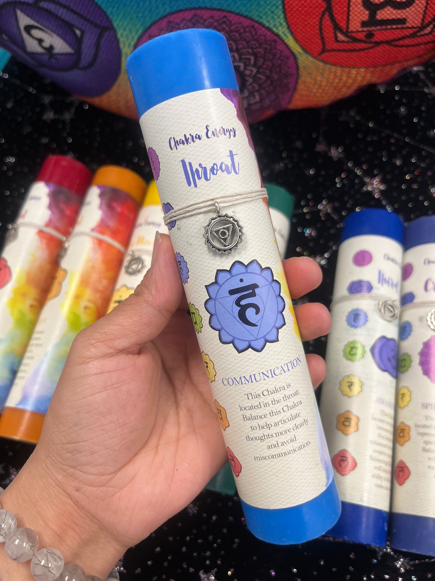 Chakra Pillar Candles