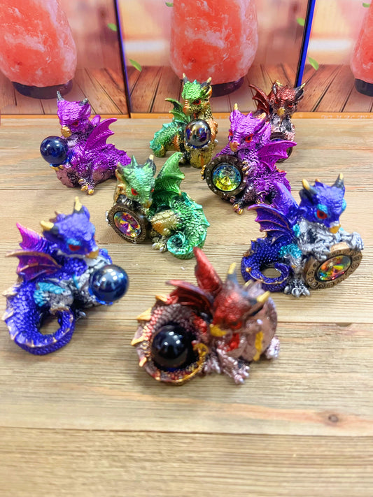 Mini Dragon Statues