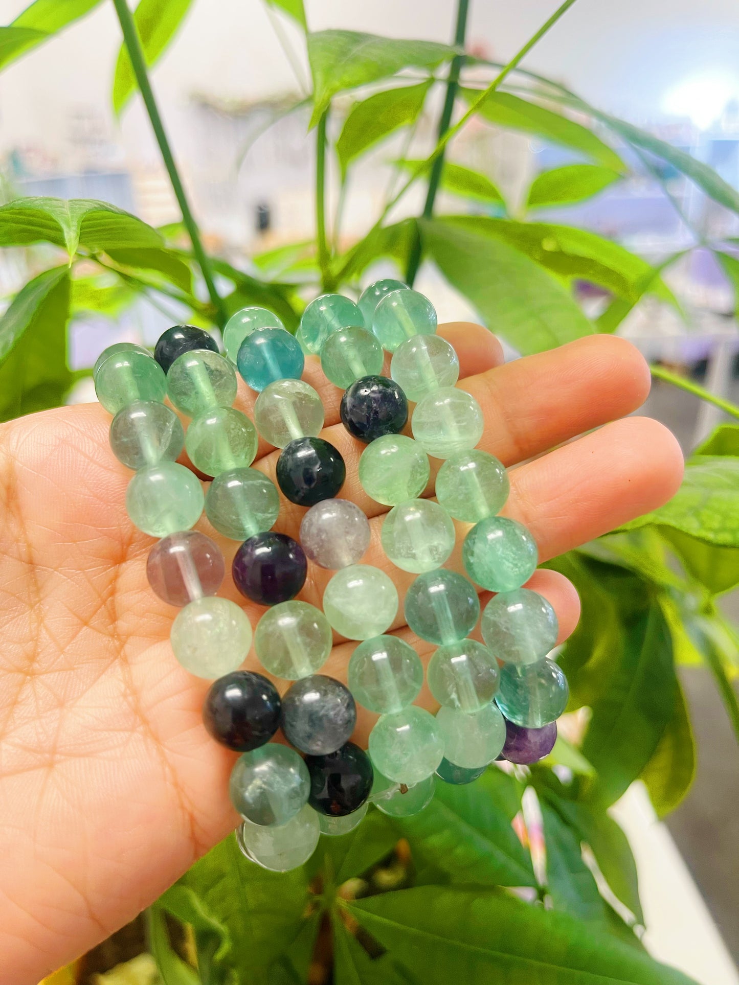 Fluorite Bracelet handmade