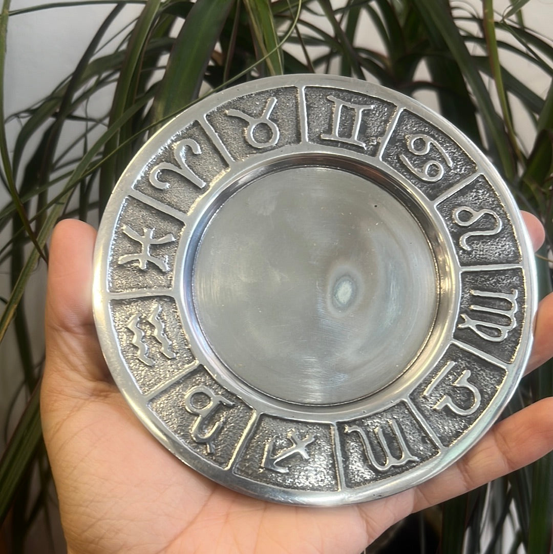Zodiac Sign Metal Candle Holder