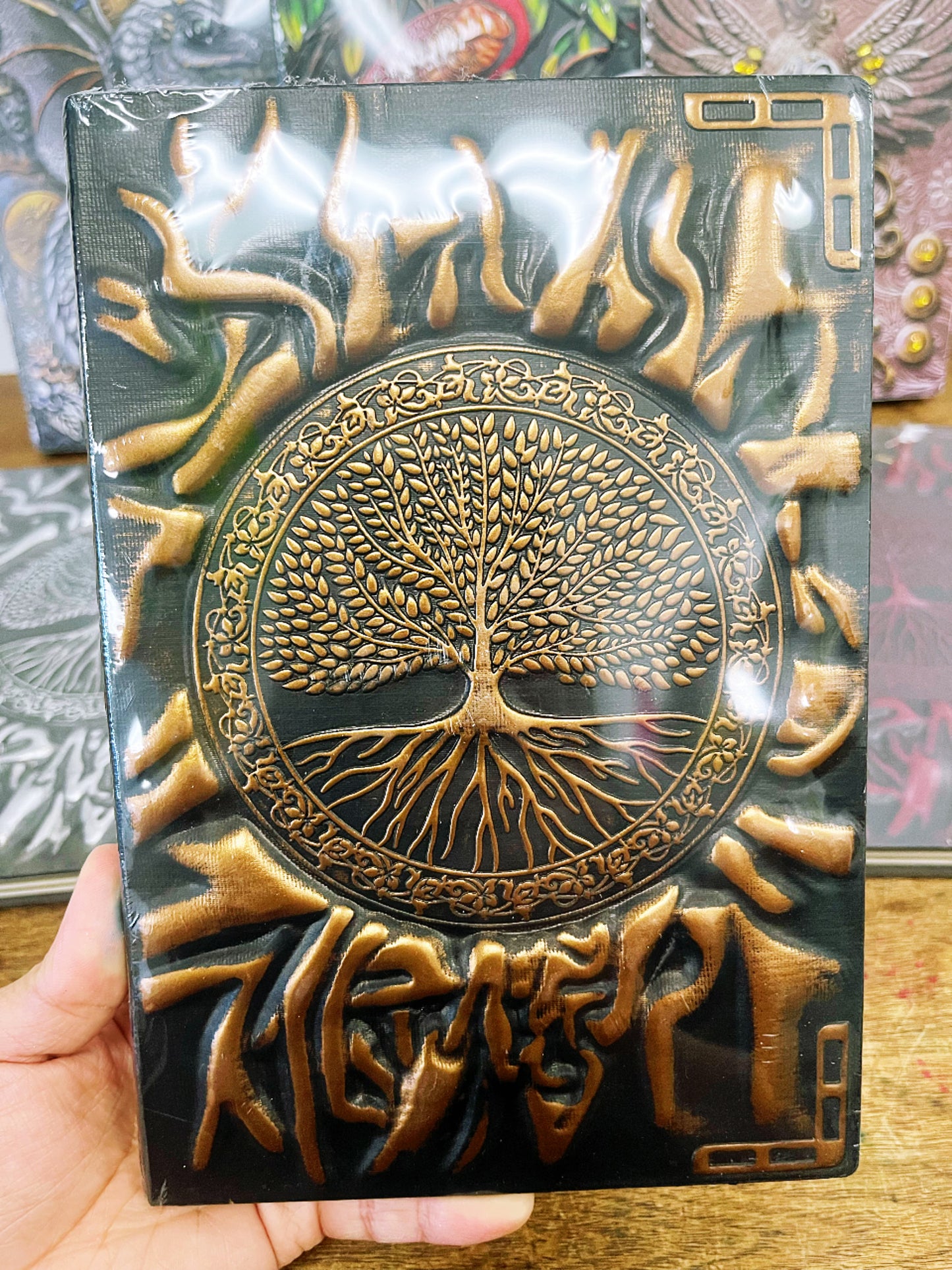 Notebook Embossment Imitation leather