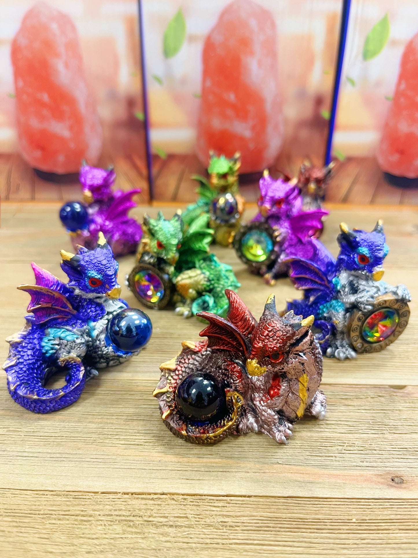 Mini Dragon Statues