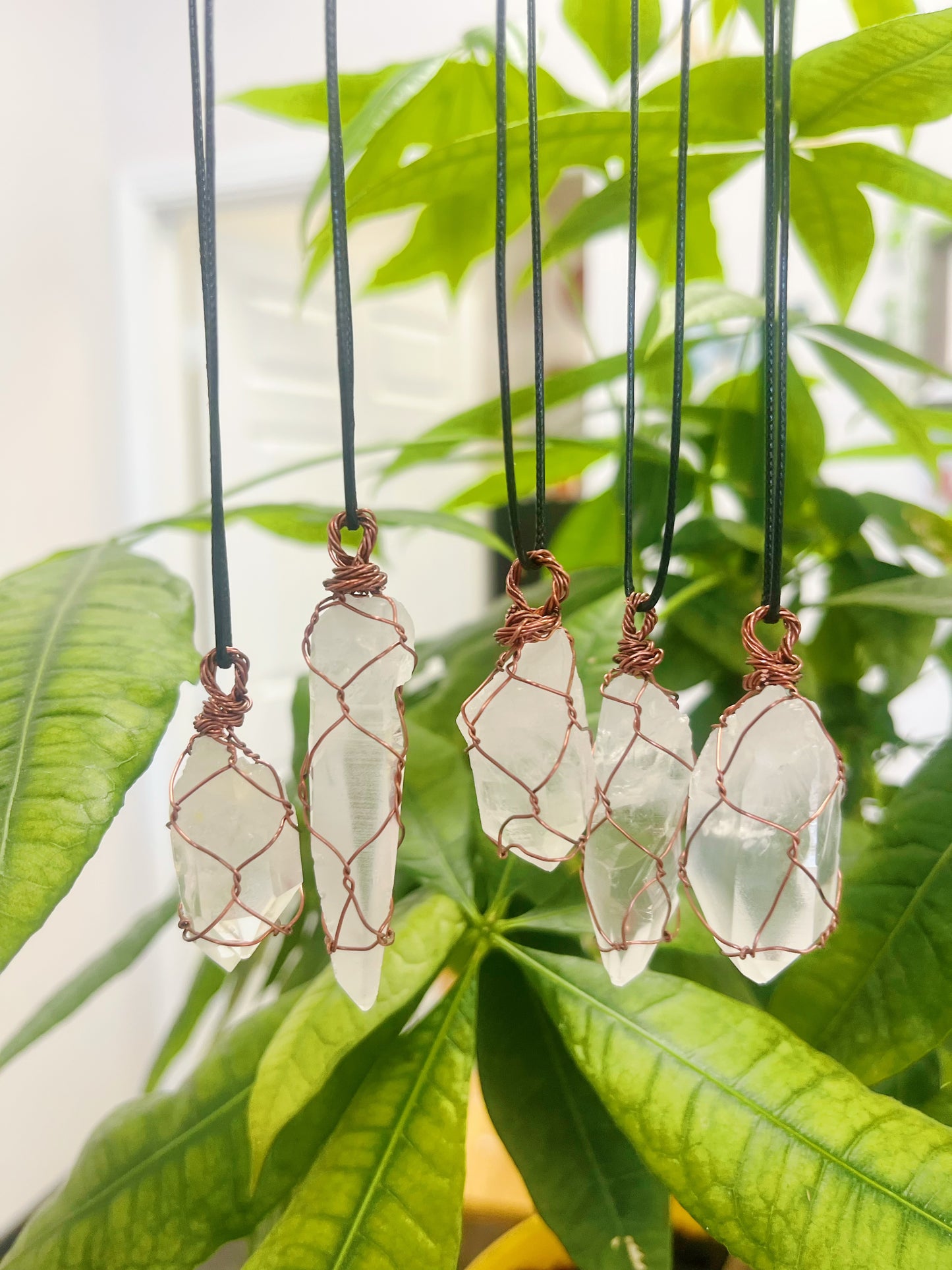Lemurian Seed Quartz Necklace