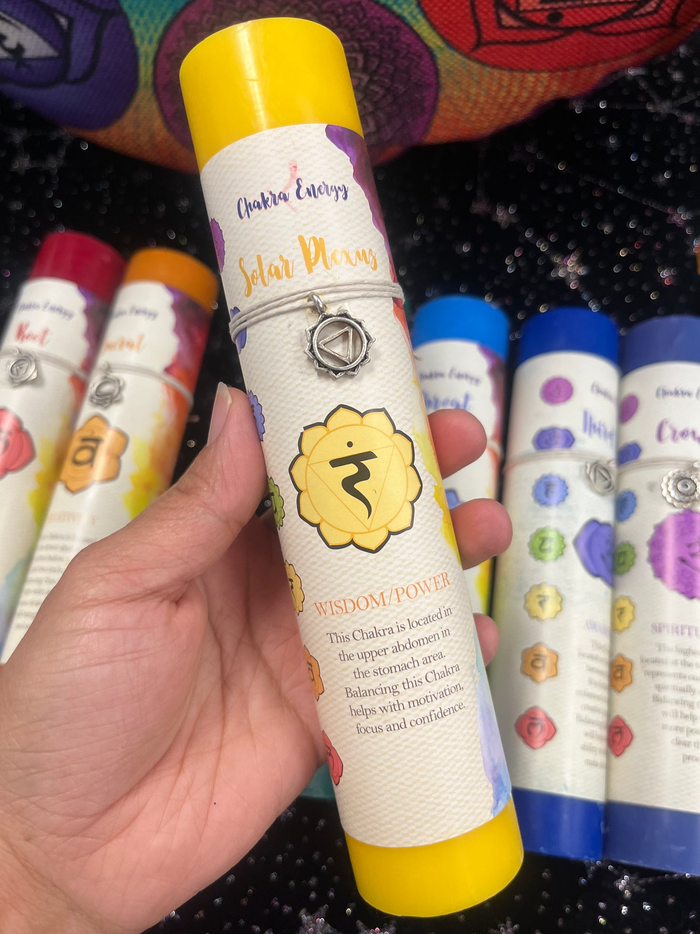 Chakra Pillar Candles