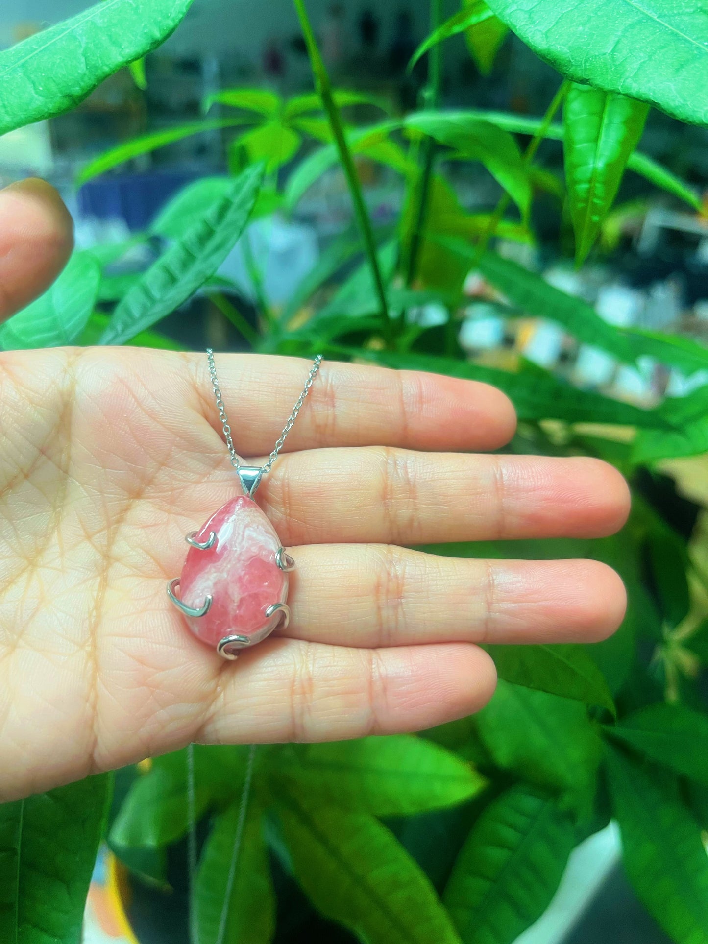 Rhodochrosite Necklace