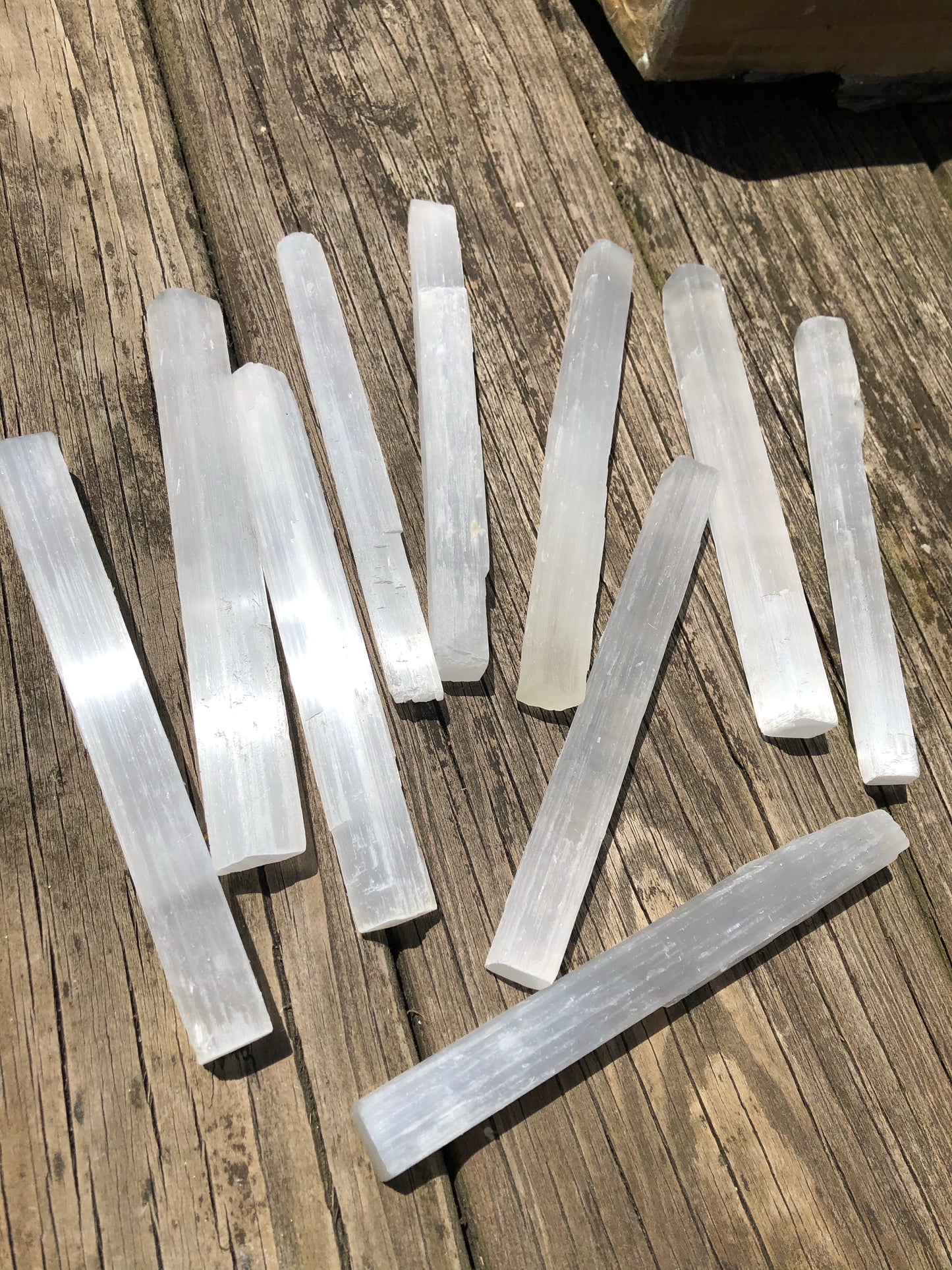 Selenite Wand 6”