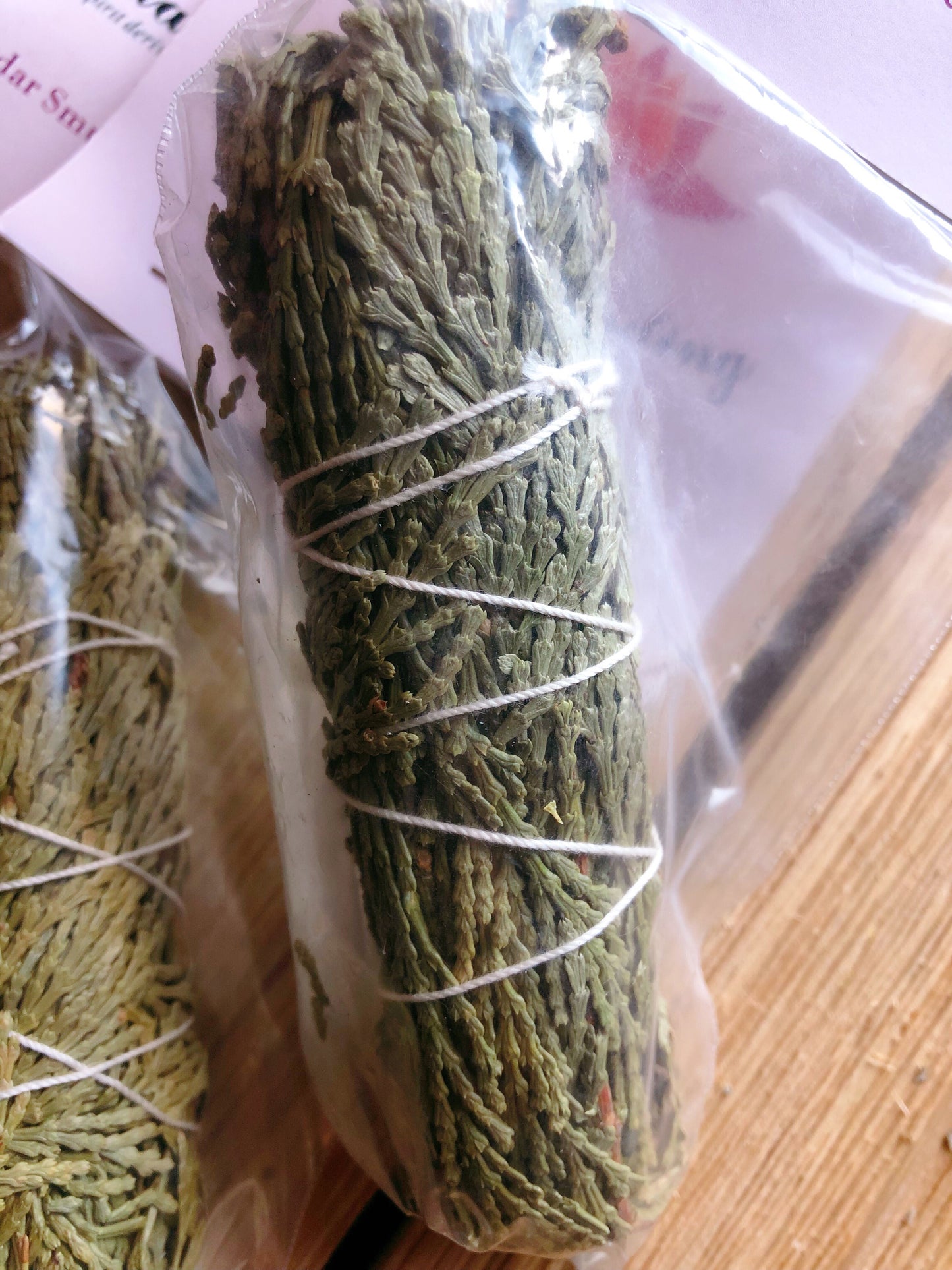 Cedar Smudge Stick 4"