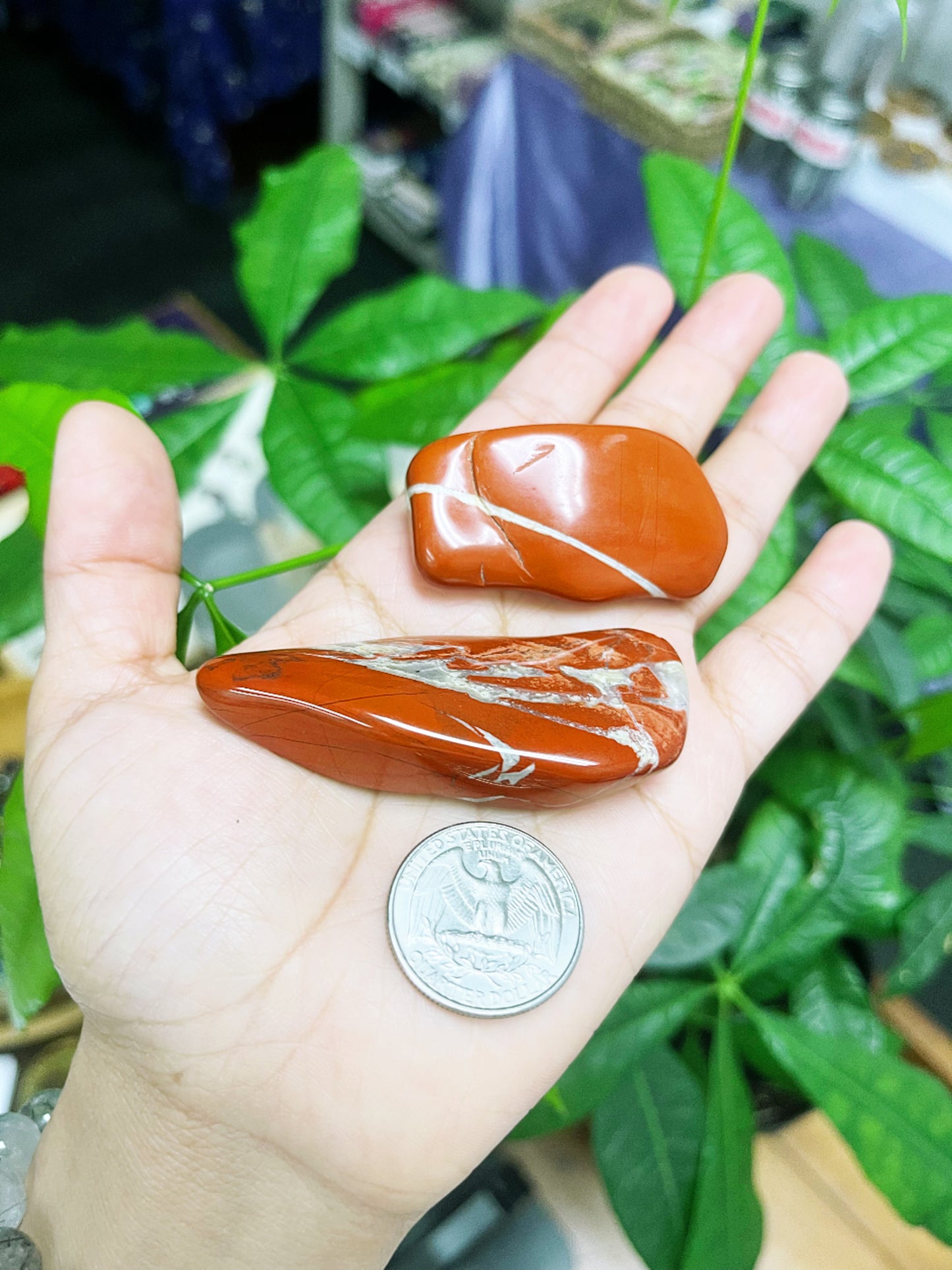 Red Jasper Tumbled