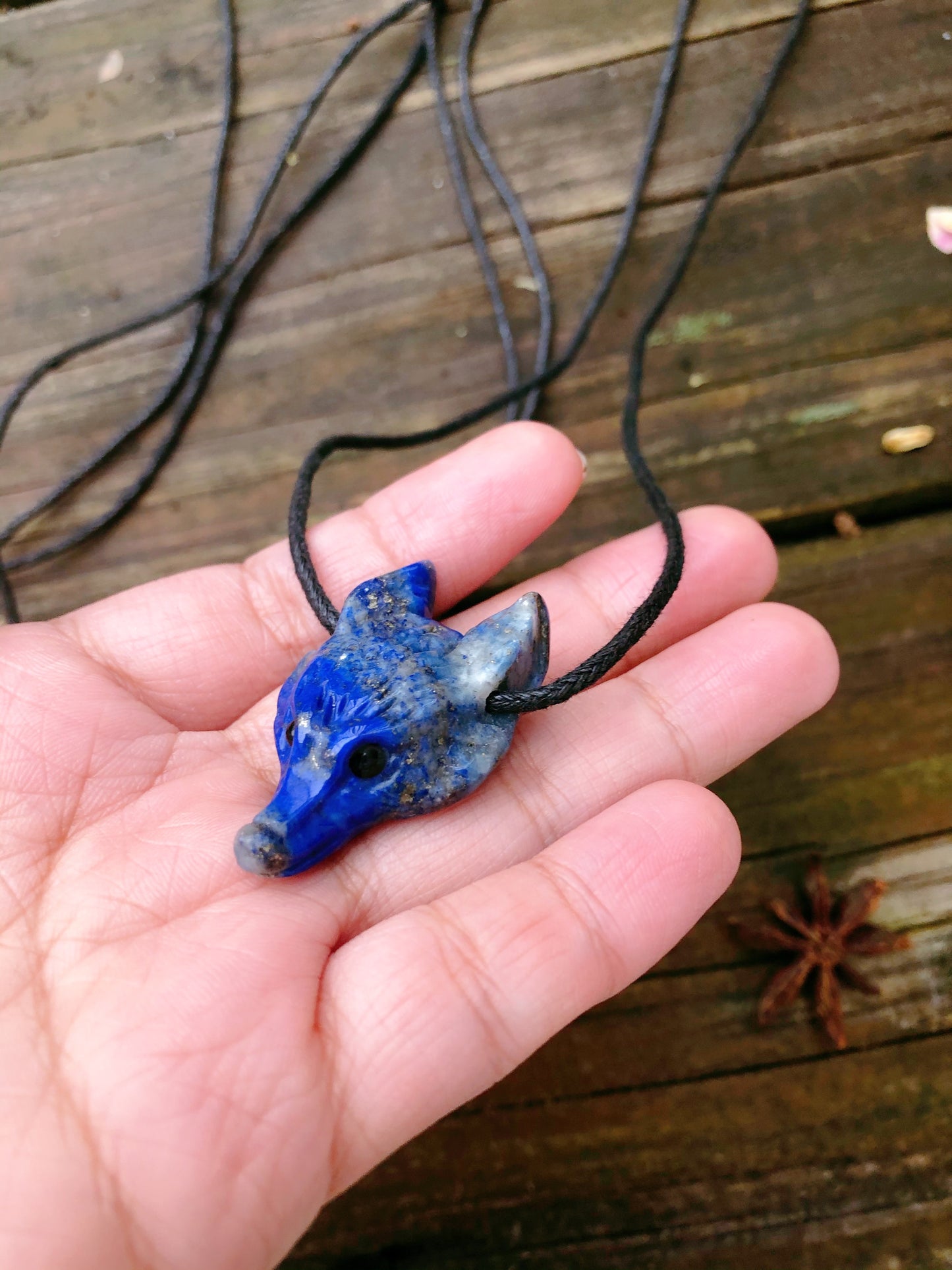 Wolf Carving Necklaces