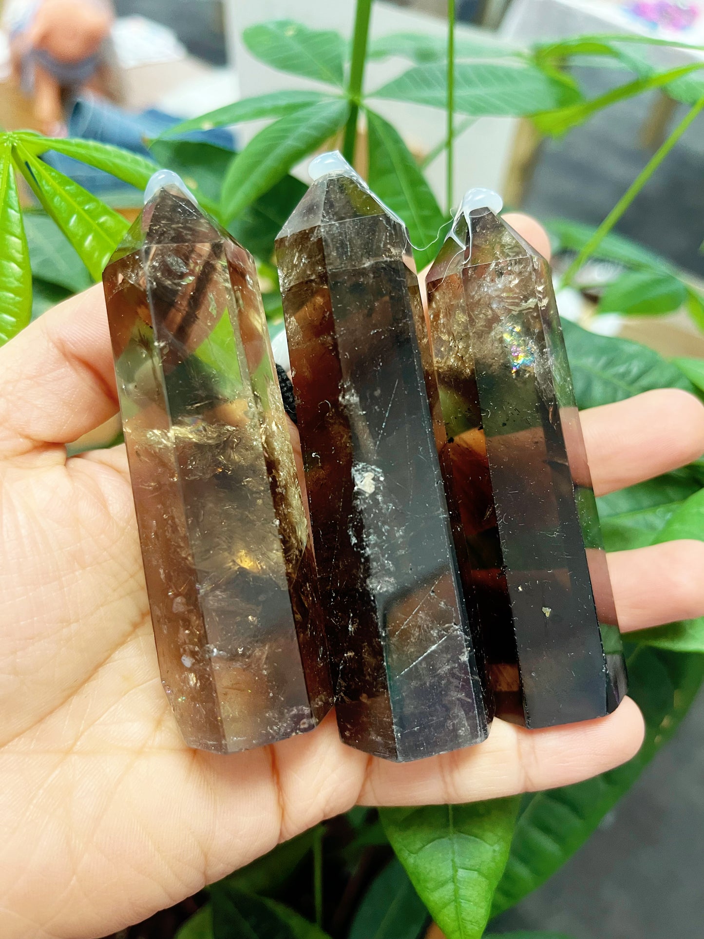 Smokey Quartz Tower Prism